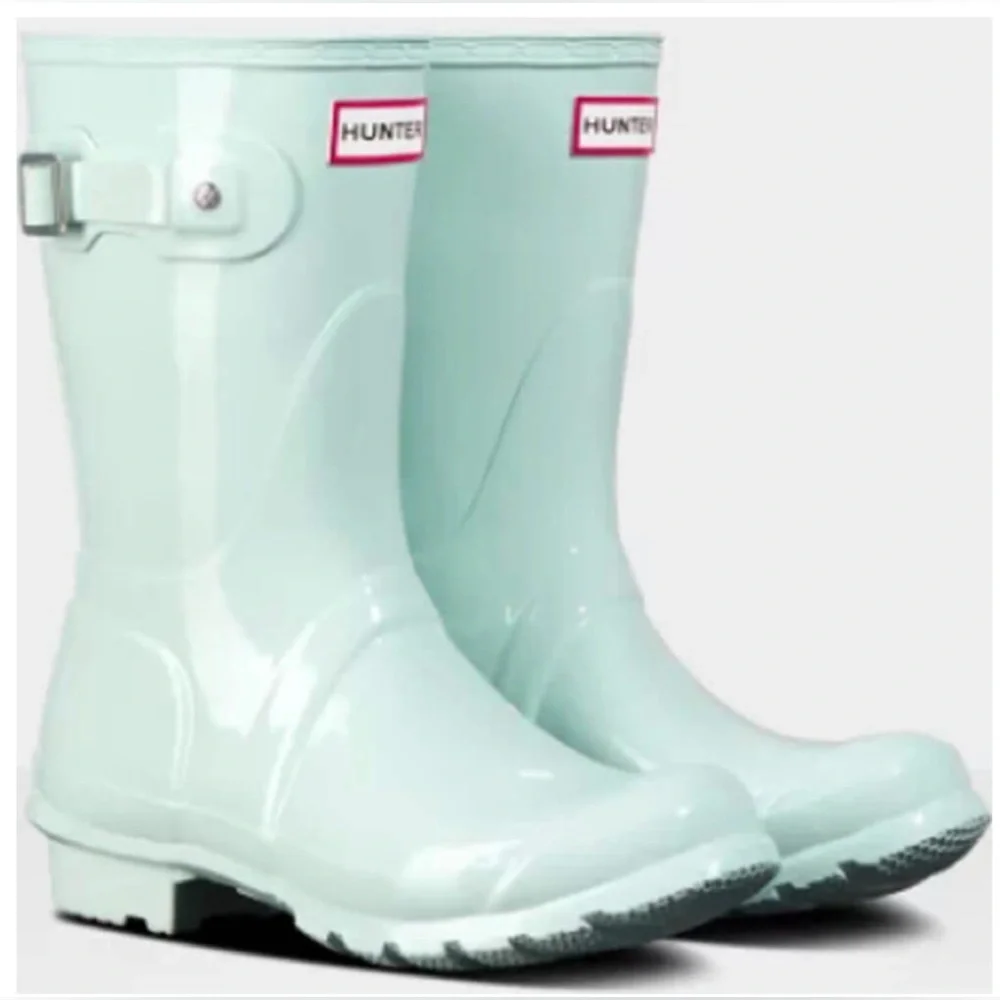 Hunter Womens Original Short Gloss Boots- Brand New With Tags and original Box